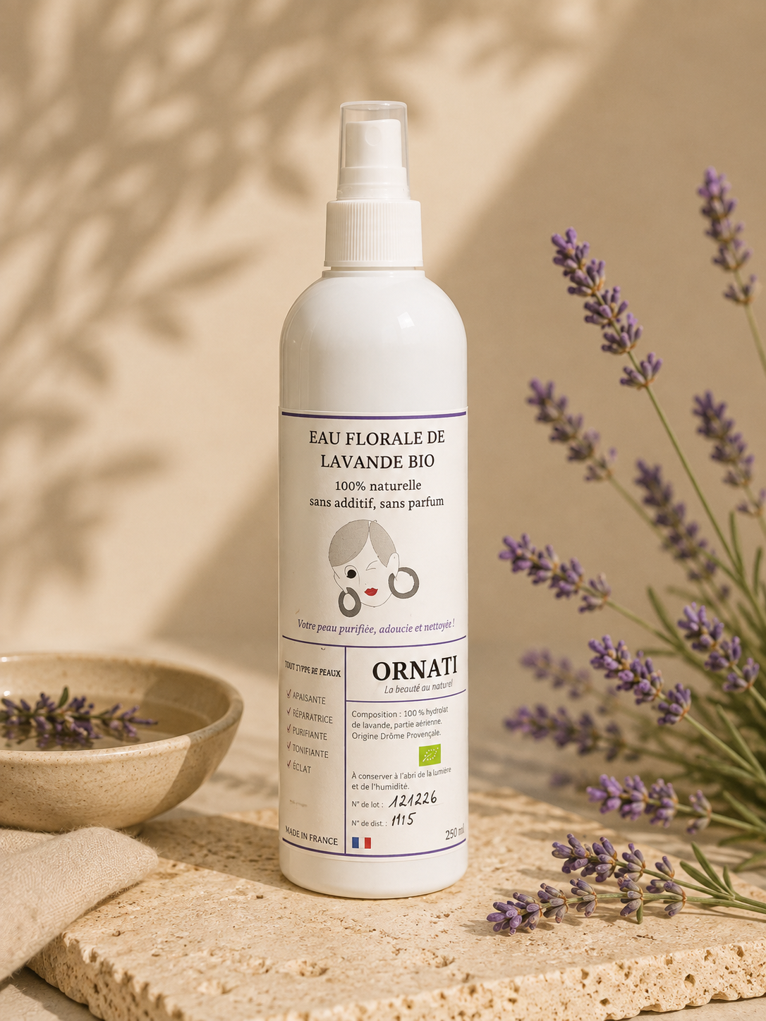 Eau Florale de Lavande Bio