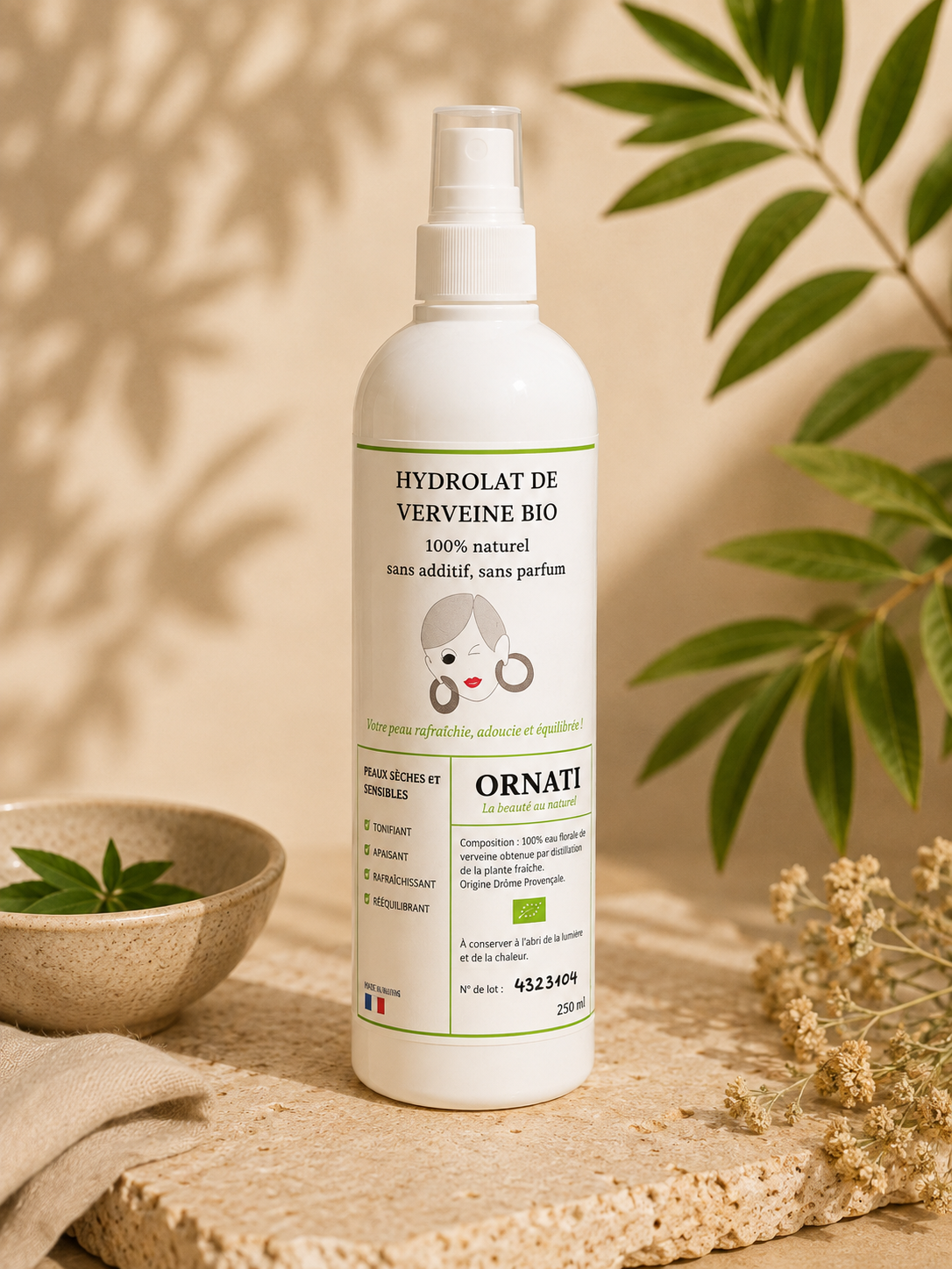 Hydrolat de verveine bio