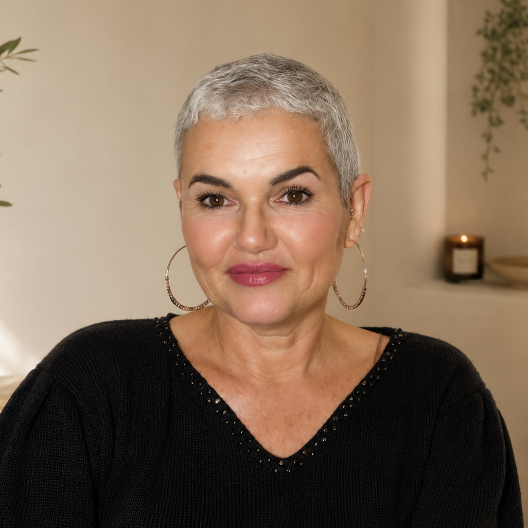 portrait nathalie borderie pull noir